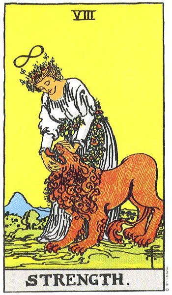 Strength — Strength tarot card